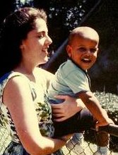 Barack Obama and his mother Stanley Anne Dunham