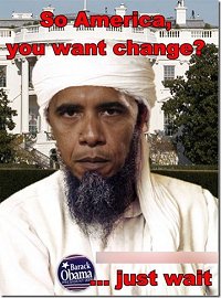 Barack Obama with Change