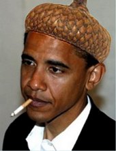Barrack Obama acorn head