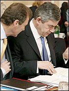 British Prime Minister Gordon Brown