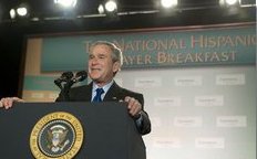 Bush at National Hispanic Prayer Breakfast