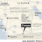 Campo NM map