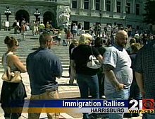 Harrisburg PA Illegal Immigration Rallies