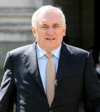 Irish Prime Minister Bertie Ahern