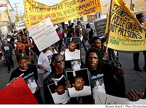 Oakland Police protesters