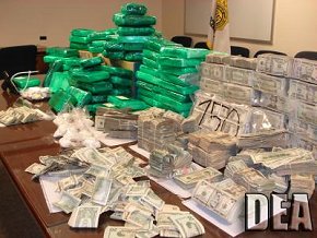 One Million Cash and 191 Kilos of Cocaine Seized