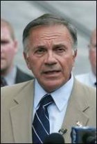 Rep Tom Tancredo in Newark, New Jersey