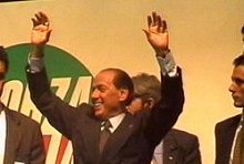 Silvio Berlusconi of italy
