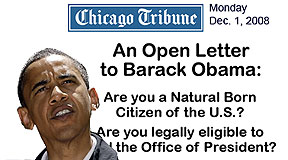 We The People Foundation - Chicago Tribune ad